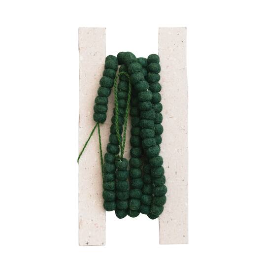 Hello Honey® 6ft. Wool Felt Ball Garland